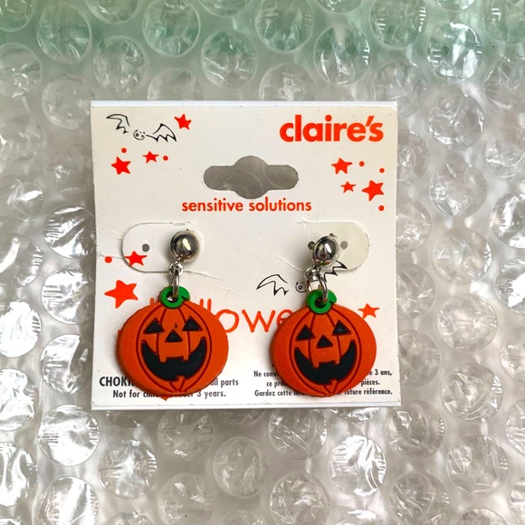 Pumpkin Earrings - Picture 1 of 7